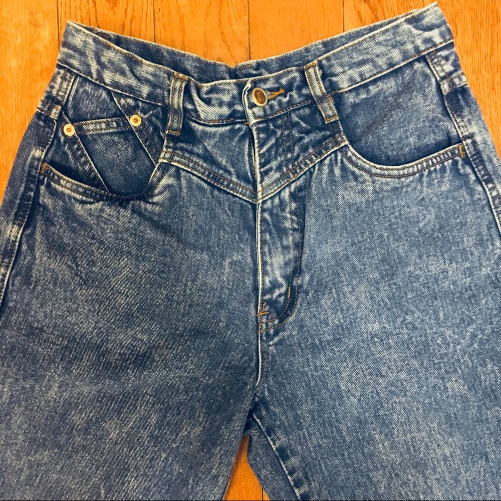 Vintage Rio High Waist Rise Wedgie Fit Mom Jean